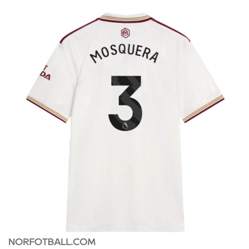 Billige Fotballdrakt Arsenal Cristhian Mosquera #3 Replika Tredjedrakt 2025-26 Kortermet Billige Fotballdrakt Arsenal Cristhian Mosquera #3 Replika Tredjedrakt 2025-26 Kortermet
